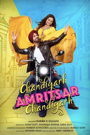 Chandigarh Amritsar Chandigarh (2019) Punjabi Movie 480p HDRip - [300MB]